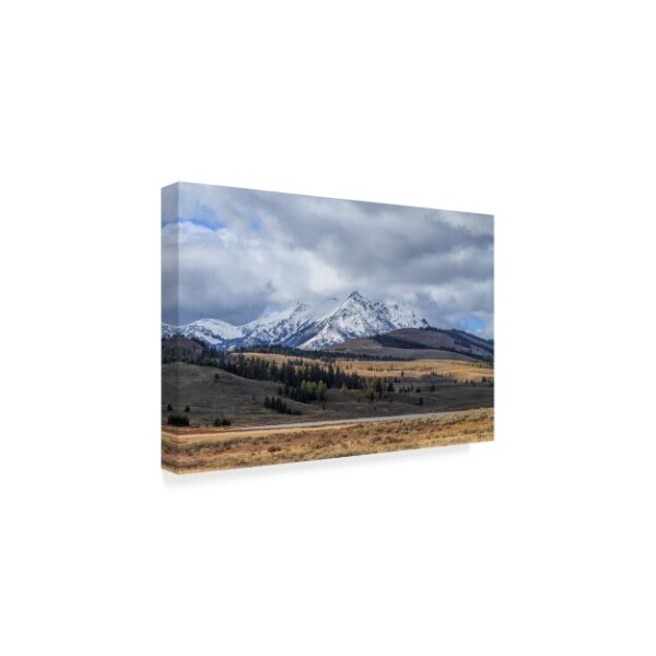 Galloimages Online 'Swan Lake And Electric Peak' Canvas Art,12x19